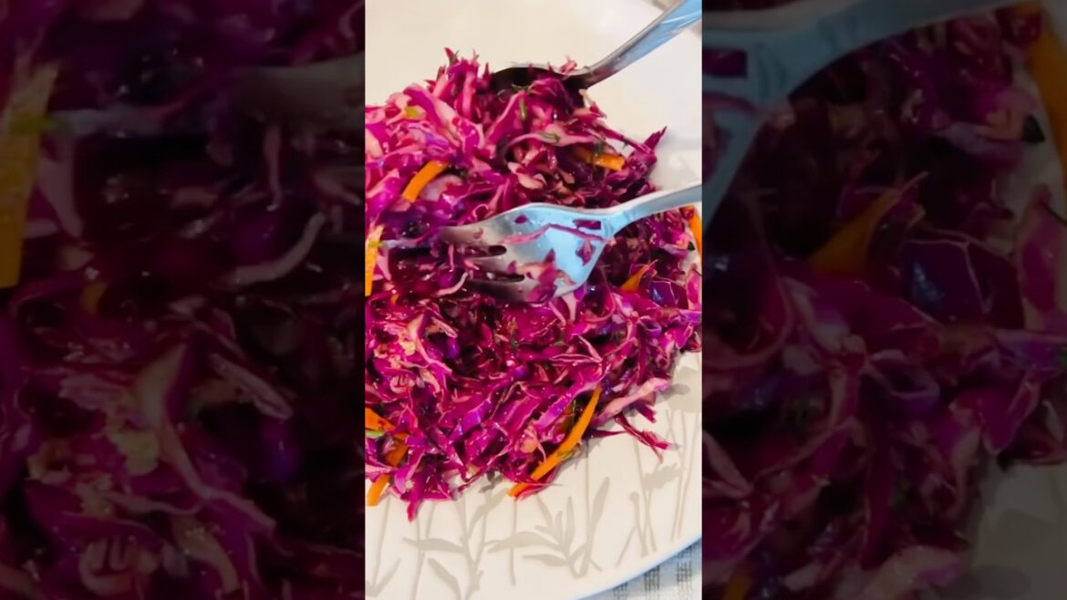 # The Best Way to Make Red Cabbage Salad for Weight Loss