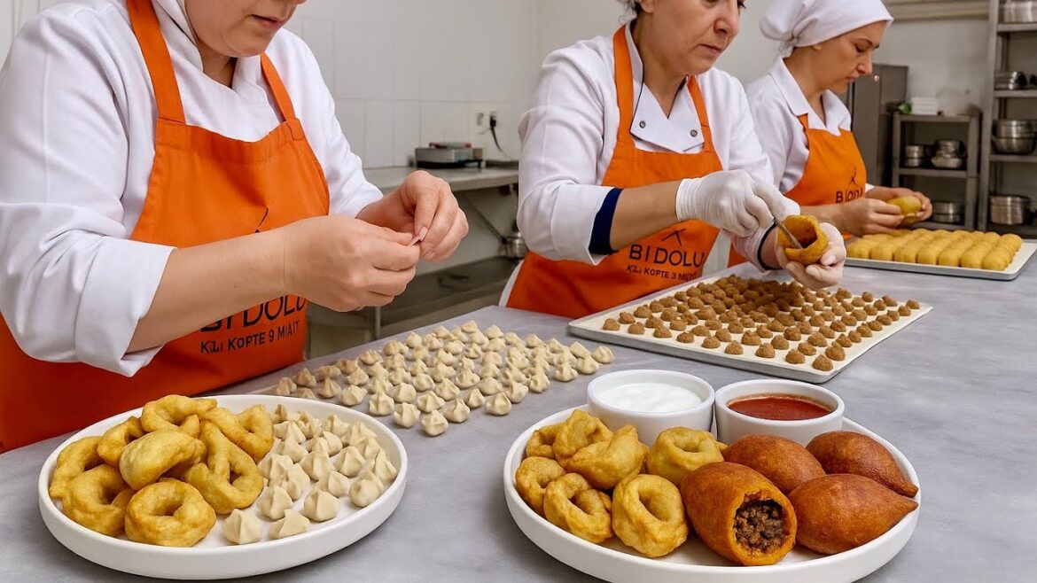 Inside a Turkish Handmade Food Workshop | Mantı & İçli Köfte