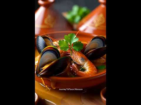 recipe 9 : Seafood Tagine with Saffron #food #cooking #healthyfood recipe 9 : Seafood Tagine with Saffron #food #cooking #healthyfood