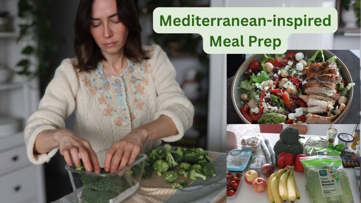 Mediterranean-inspired Meal Prep | High Fibre & High Protein