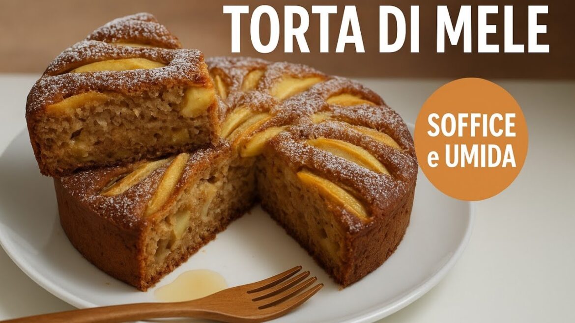 Torta di Mele Soffice / Soft Apple Cake – Ricetta Facile e Perfetta (Super Fluffy!)