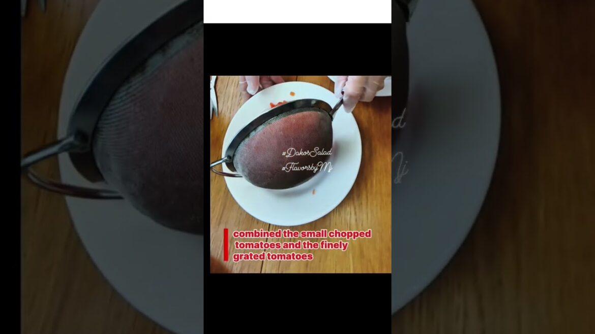 How to make Dakos Salad