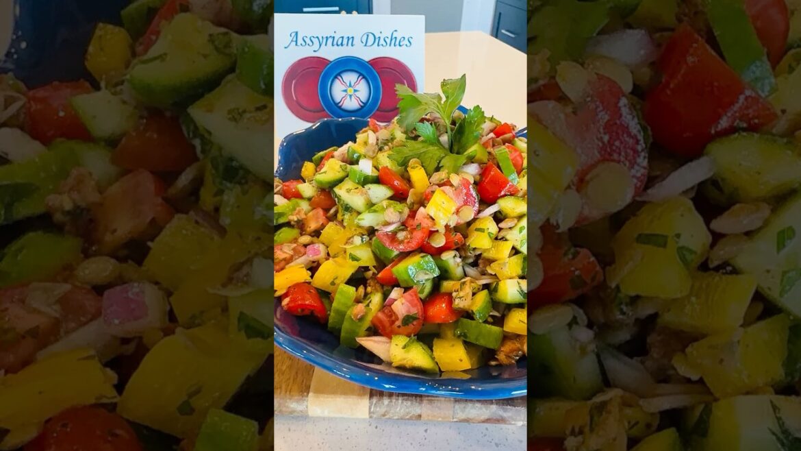 Learn How to Make Fried Eggplant & Green Lentil Salad with @assyriandishes