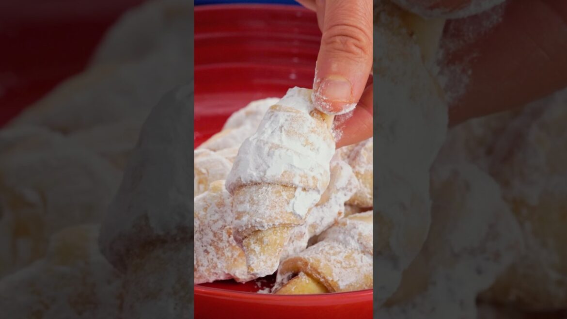 The Best Rugelach Cookies (Family Favorite) #shorts