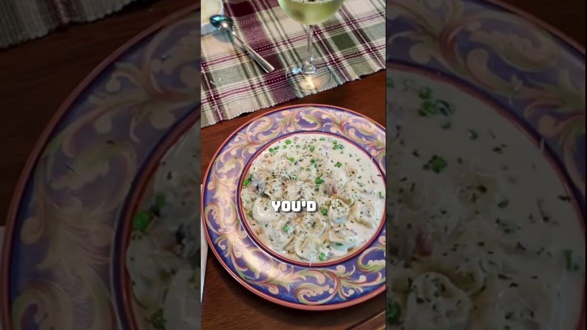 Tortellini Alla Panna savory and creamy delight #food #cooking #recipe