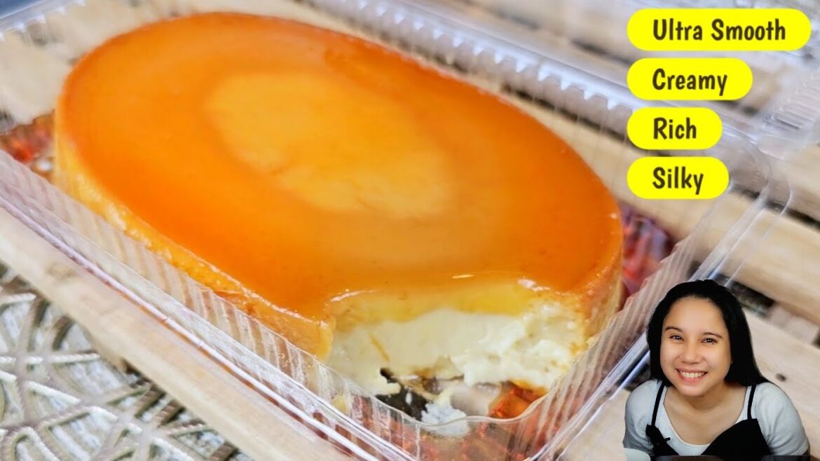 Creamy, Smooth, Rich and Silky Leche Flan!