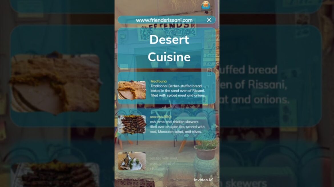 Popular Food in Rissani: Medfouna, BBQ, and Mint Atay