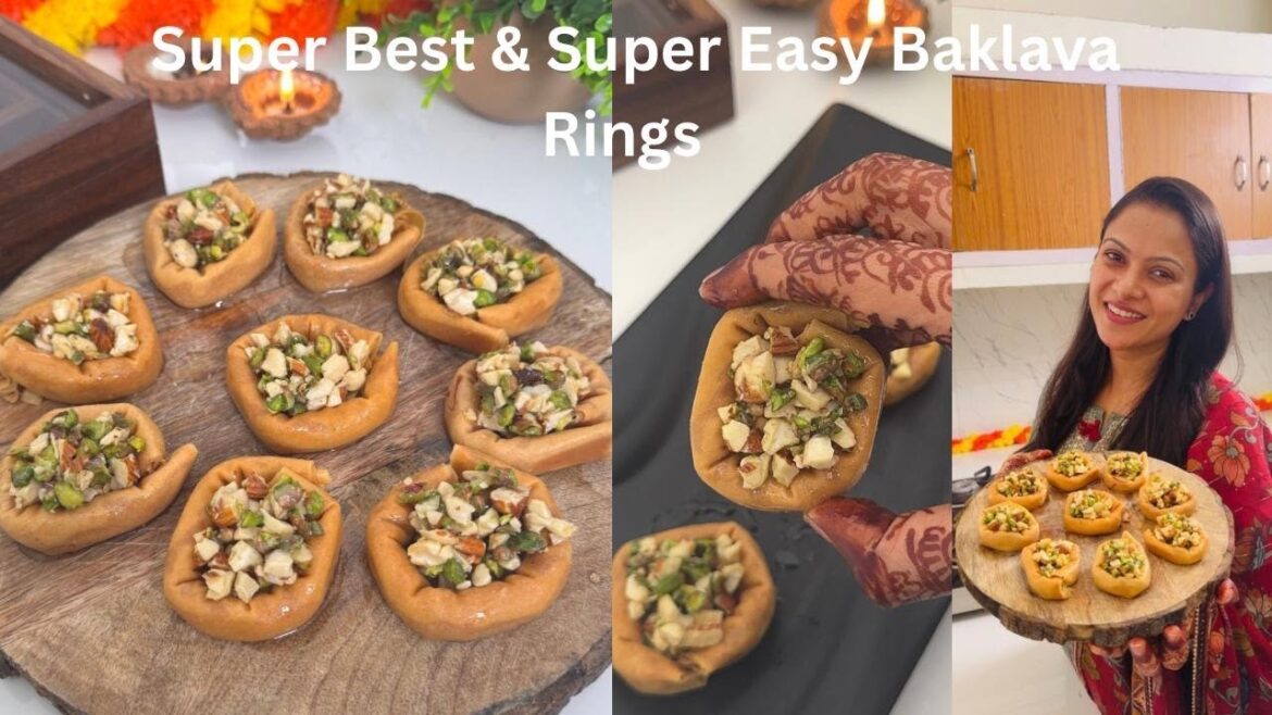 सिर्फ 40rs में एक जुगाड़ से 4000rs/-मिलने वाला Baklava Recipe| Youtube नहीं हलवाईबनो Husband बोले