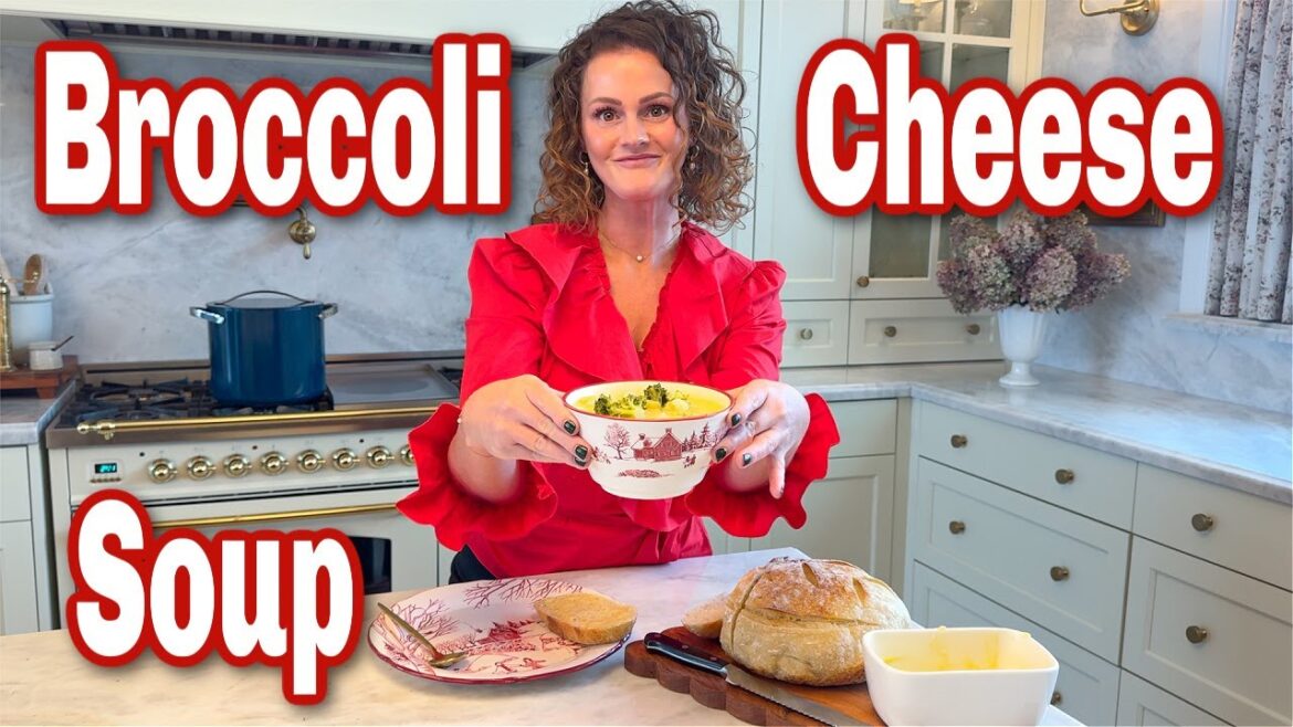 Broccoli Cheese Soup Recipe for our Christmas Party