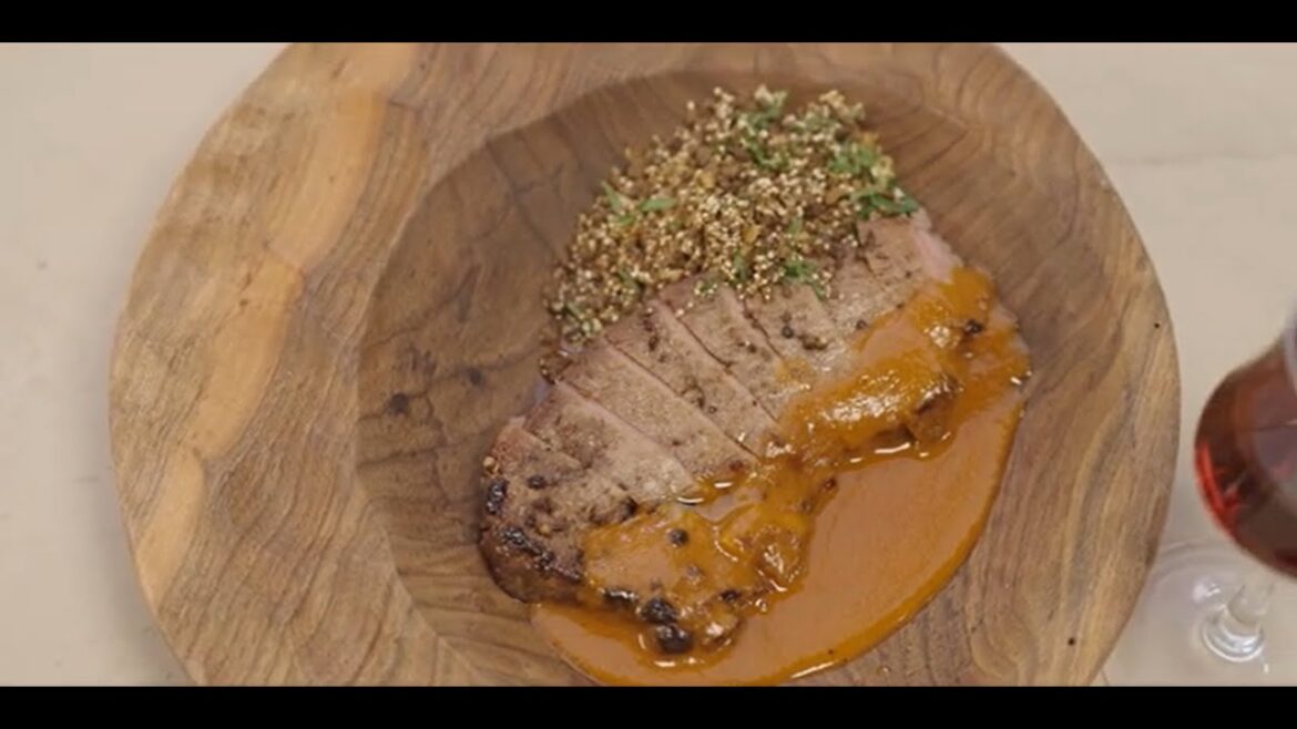 Greek Farms| Mavrodafni Patron PDO with black pork, Florina peppers and aromatic crumble