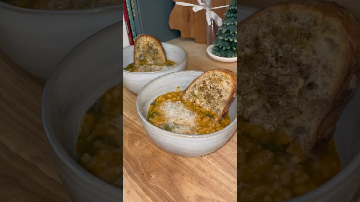 Spicy Fasolada Soup #shortsvideo #foodcontentcreator #foodcontent #smallcontentcreator