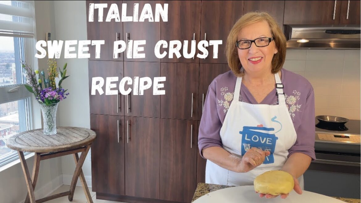 italian sweet pie dough recipe- crostata