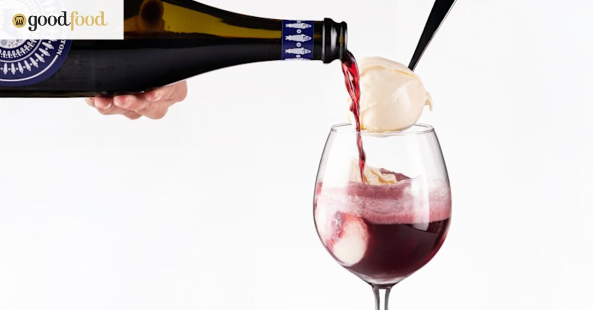Sparkling shiraz plus ice-cream is the summer drink you never knew you needed