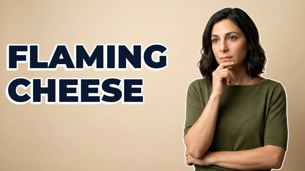 How Is Saganaki Fried Cheese Prepared?