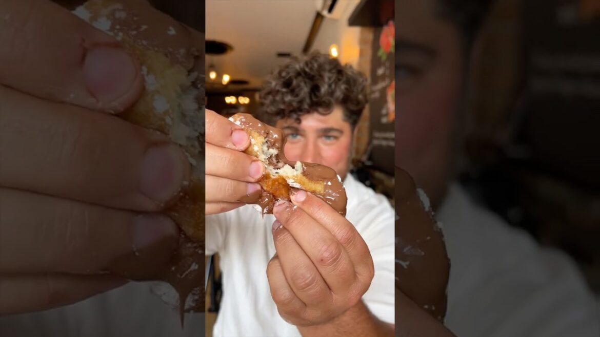 CHOCOLATE NUTELLA ZEPPOLE from Knapp Street Pizza in Brooklyn NYC! #DEVOURPOWER