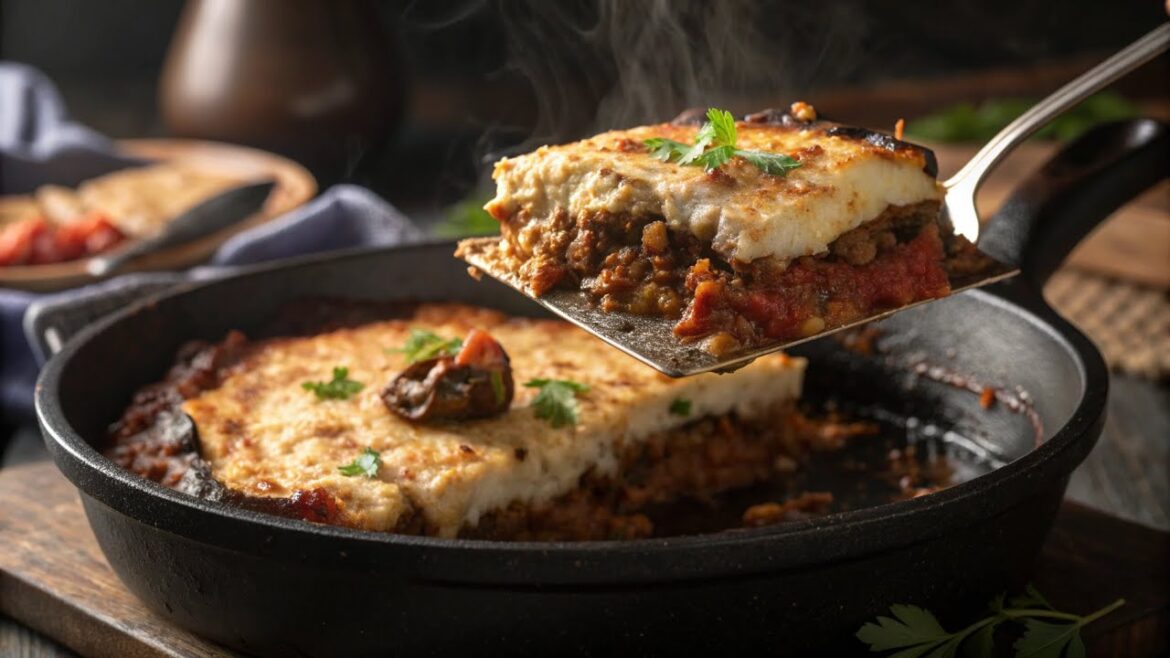 Better Than Lasagna: Classic Greek Moussaka (Eggplant + Beef + Bechamel) Better Than Lasagna: Classic Greek Moussaka (Eggplant + Beef + Bechamel)