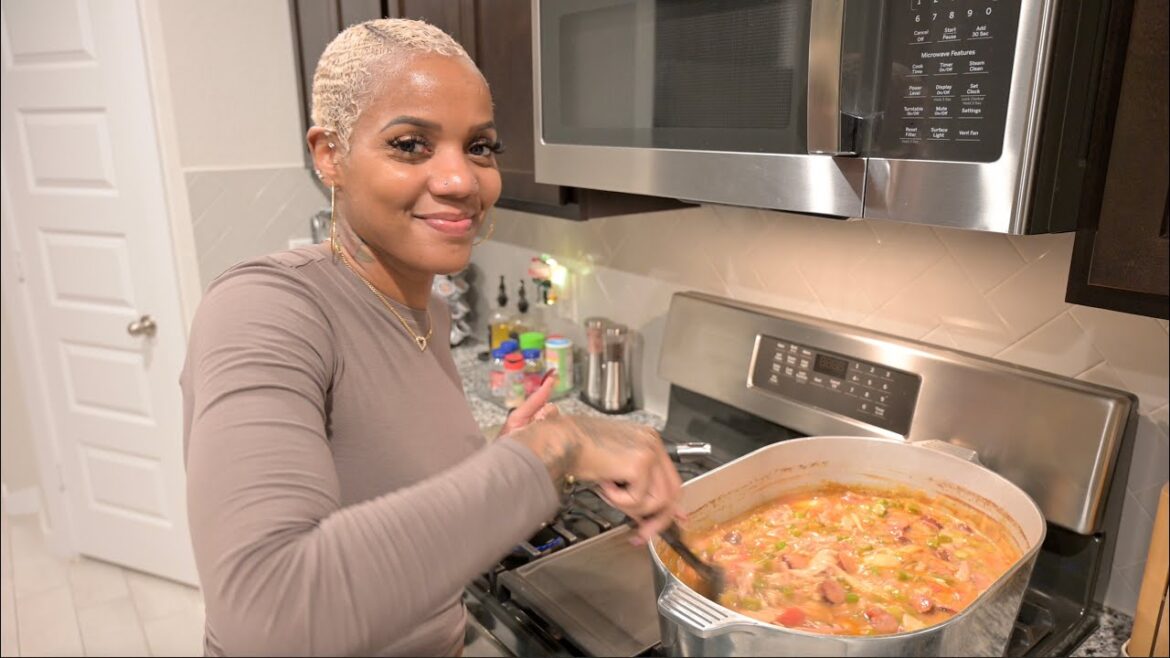 Christmas Eve Dinner | Chicken & Sausage Gumbo