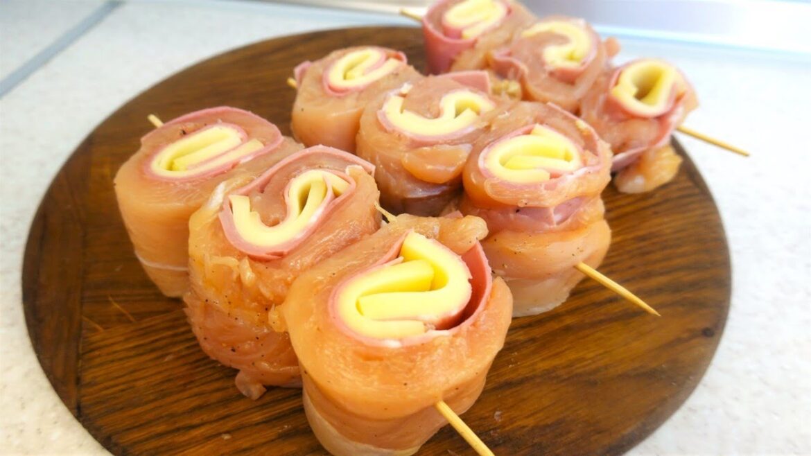 Chicken Rolls Involtini Recipe ! Delicious Dinner Recipes ! Easyvideo