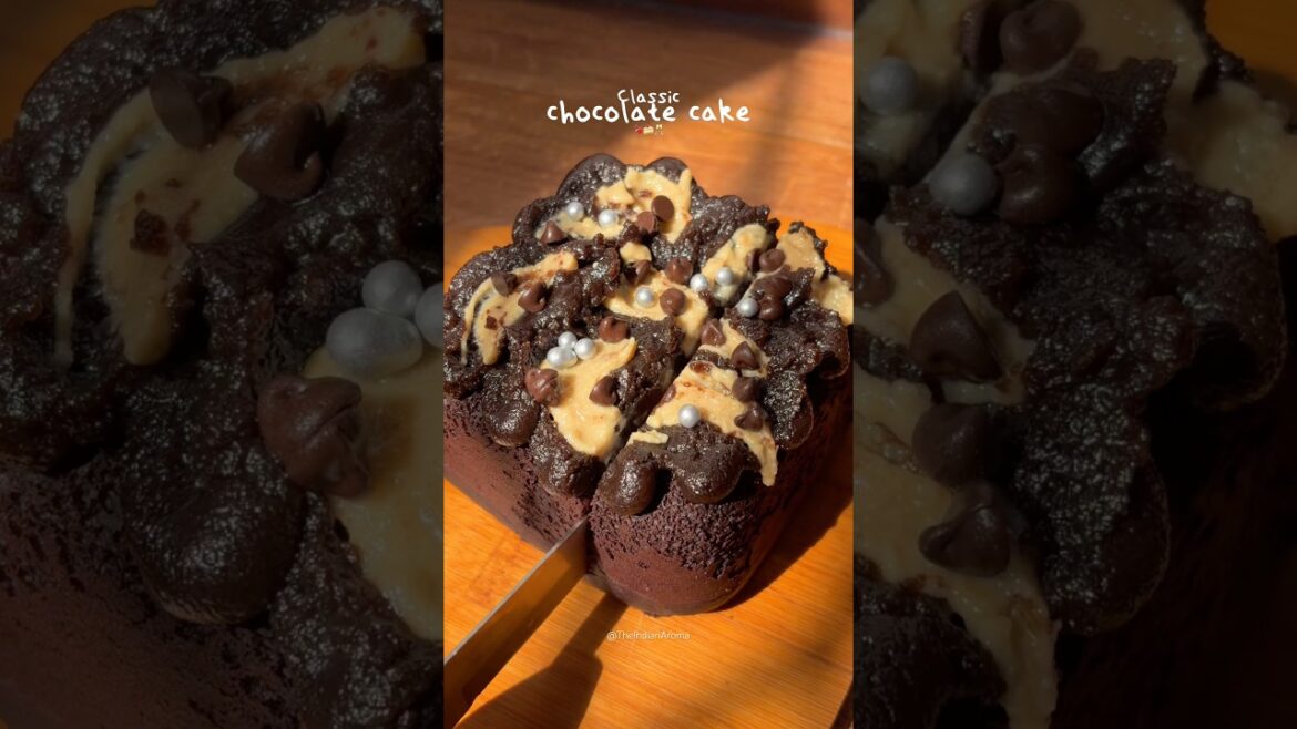 Classic Chocolate Cake #shorts #youtubeshorts #shortsfeed