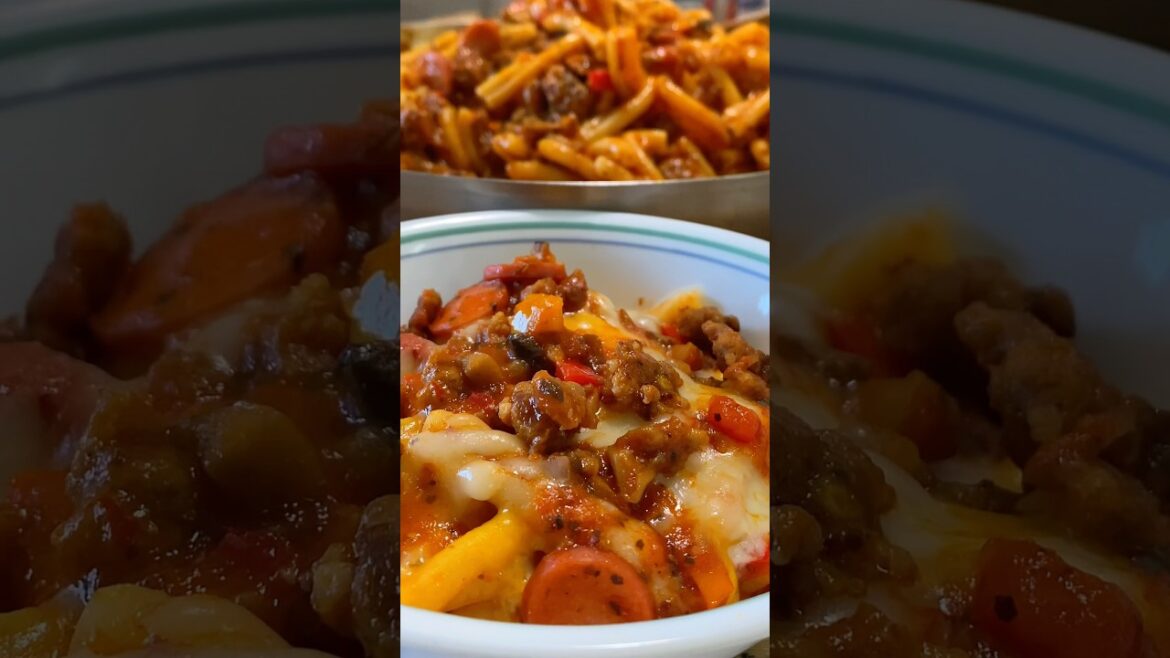 Easy and Delicious Pasta with Italian Sausage