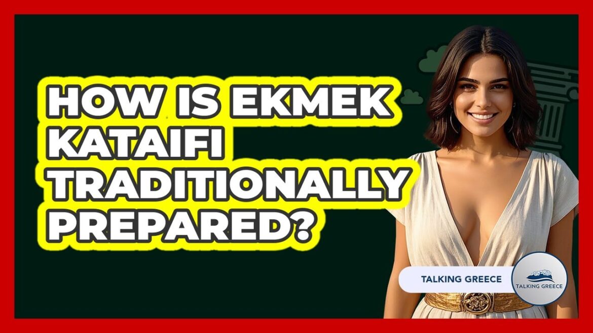 How Is Ekmek Kataifi Traditionally Prepared?