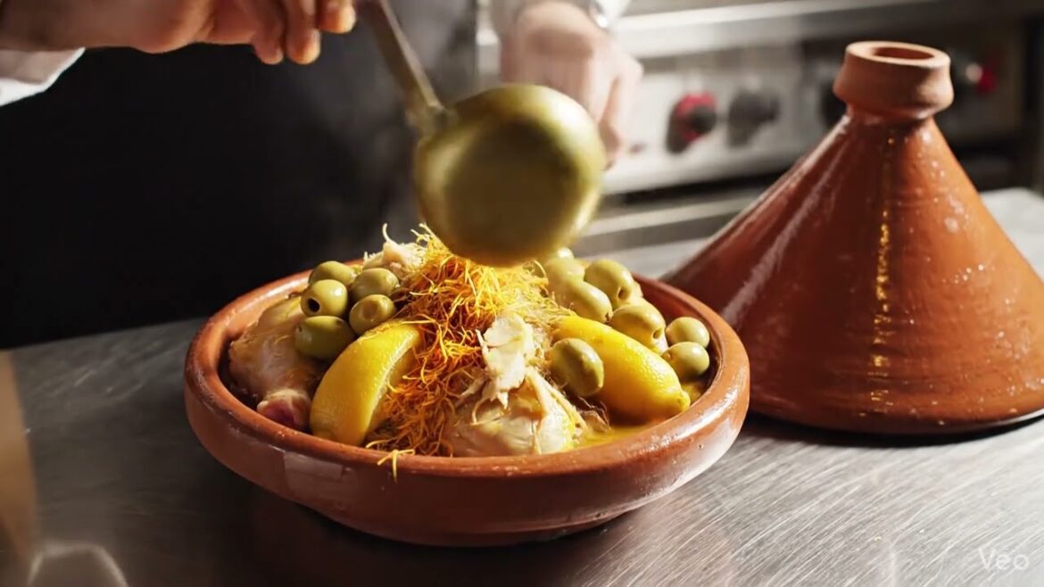 Chicken Tagine with Preserved Lemons and Green Olives Chicken Tagine with Preserved Lemons and Green Olives