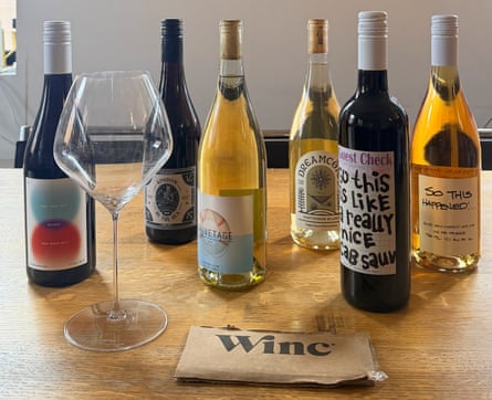 A collection of wines from Winc