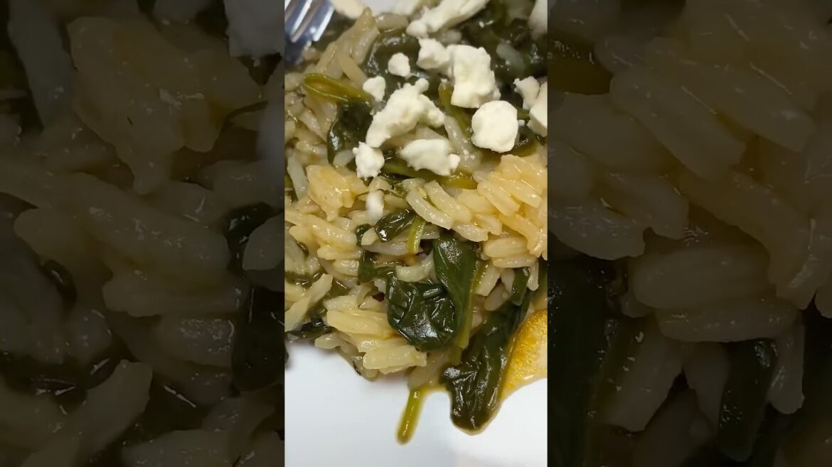 Greek Spanakorizo #food #mediterranean #vegan