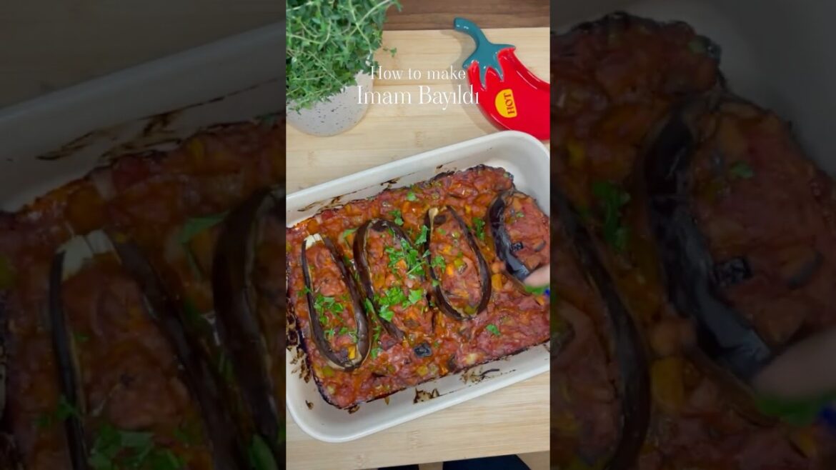 Imam Bayildi/Turkish Eggplant Dish Imam Bayildi/Turkish Eggplant Dish