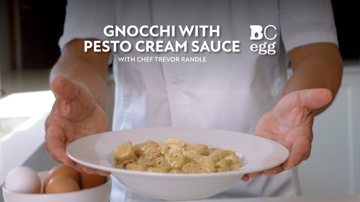 Gnocchi with Pesto Cream Sauce with Chef Trevor Randle