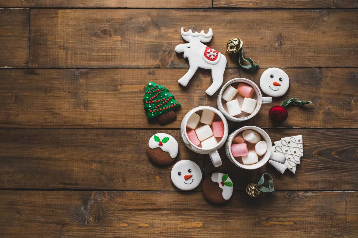 A picture of hot chocolate