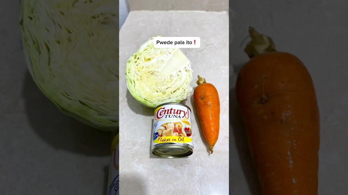 Cabbage Carrot at Tuna | Bicolana Express