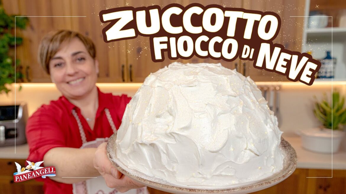 ZUCCOTTO FIOCCO DI NEVE Ricetta Facile - Fatto in Casa da Benedetta