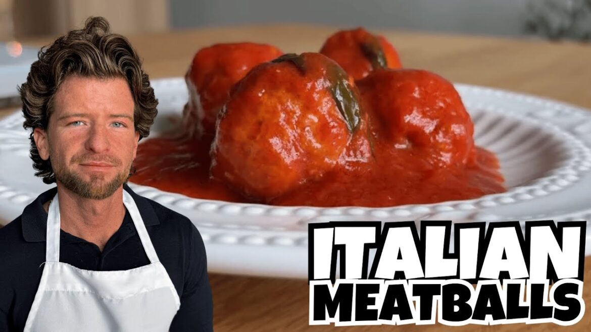 How to Make the Softest Italian Meatballs in Tomato Sauce (No Frying)