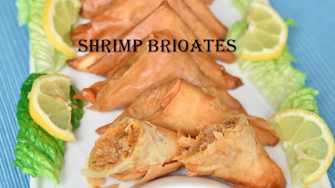 Moroccan Shrimp Briouats
