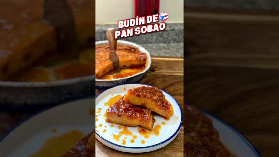 Budín de pan sobao #puertorico #boricua #chefbori #viralvideo