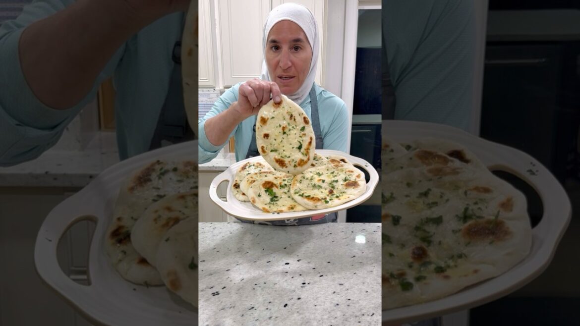 Na’an recipe #bread #fyp #fypシ #recipe #easyrecipe #breads #food #yummy #delicious #naan #cooking