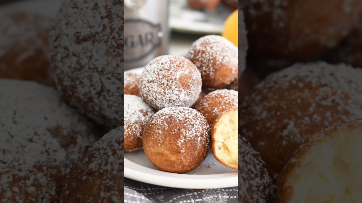 Italian Castagnole with Ricotta #recipe