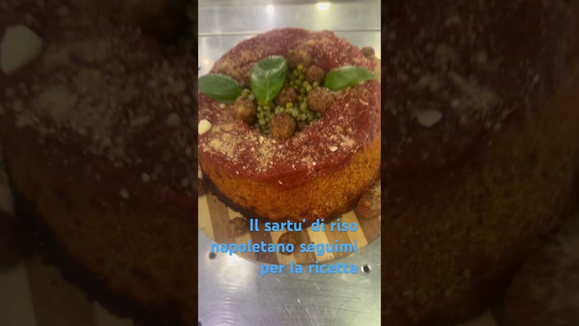 Sartú di riso napoletano #food #perte #cucinaitaliana #ricetta #ricette #italianfood #cibo #cucina