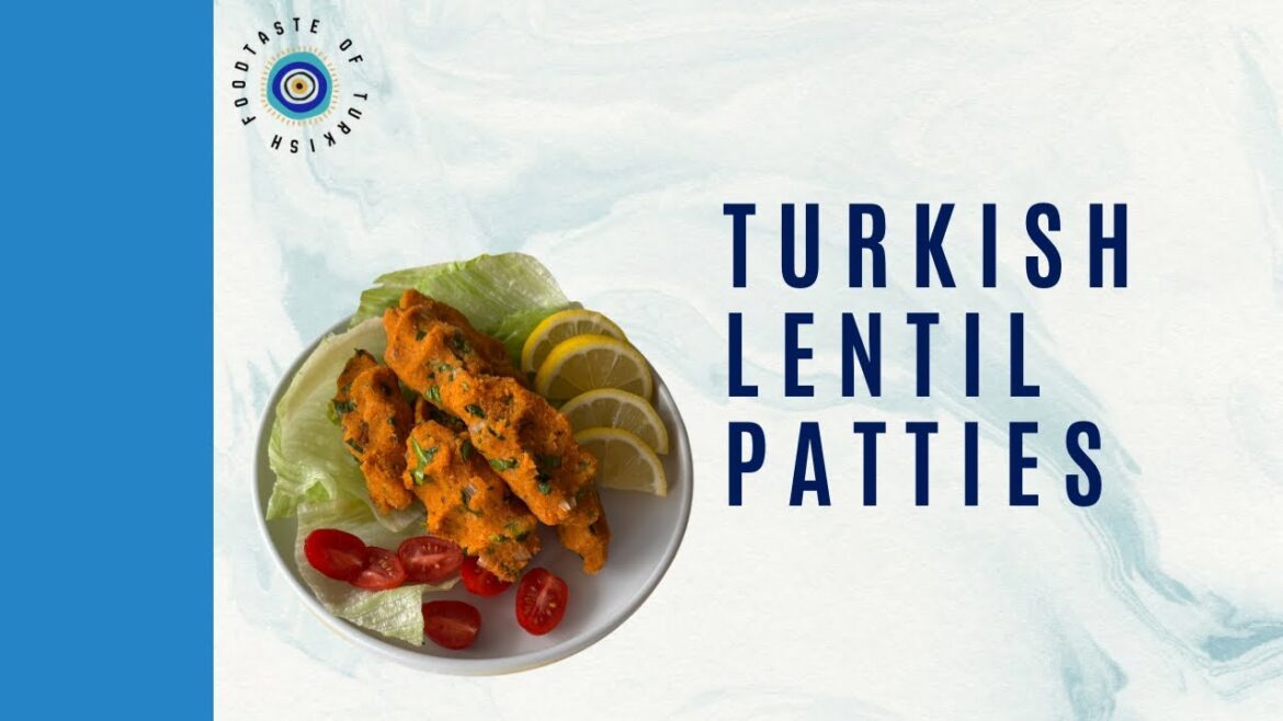 Turkish Lentil Patties (Mercimek Köftesi)