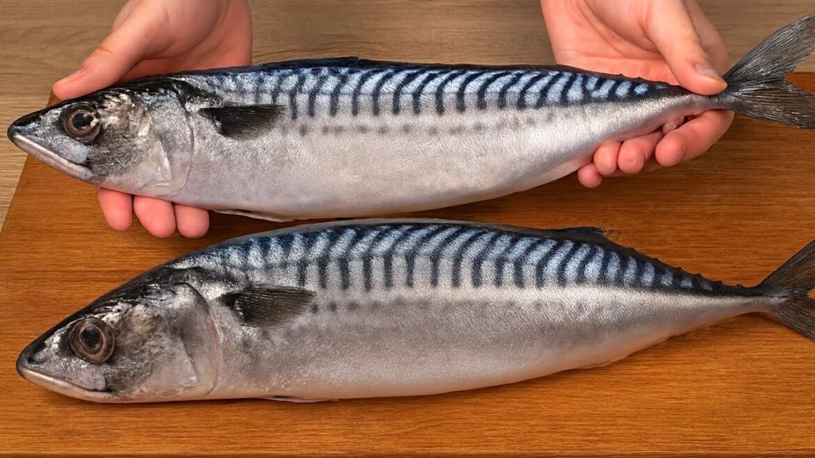 Nur wenige kennen diese Technik❗️Ich brate nicht mehr Makrele!