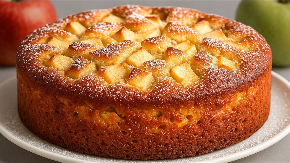 Japanischer Apfelkuchen in 5 MINUTEN! Einfach und lecker!