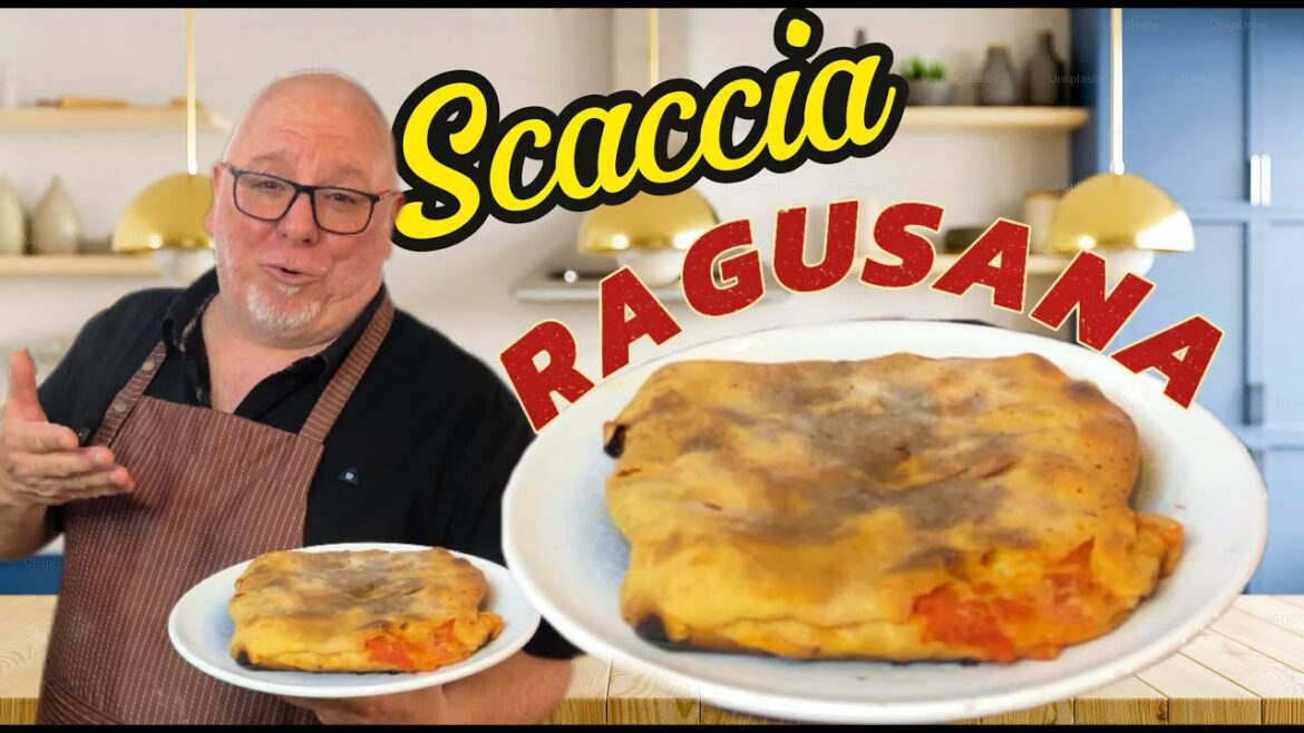 Deliciosa SCACCIA RAGUSANA | Receta ITALIANA tradicional de SICILIA