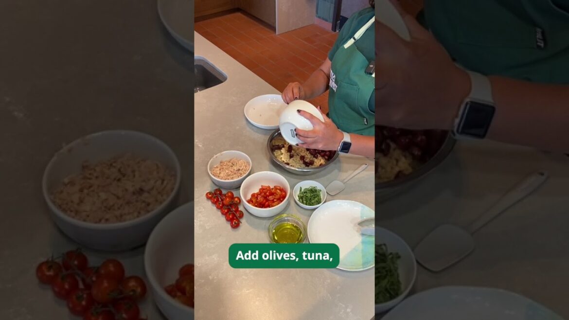 Barley Salad with Tuna and Tomatoes