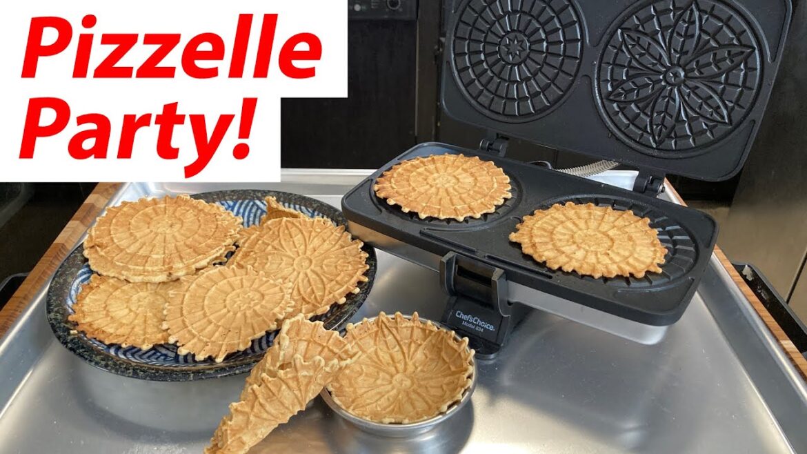 Pizzelle: Magical Cookies Made In 30 Seconds