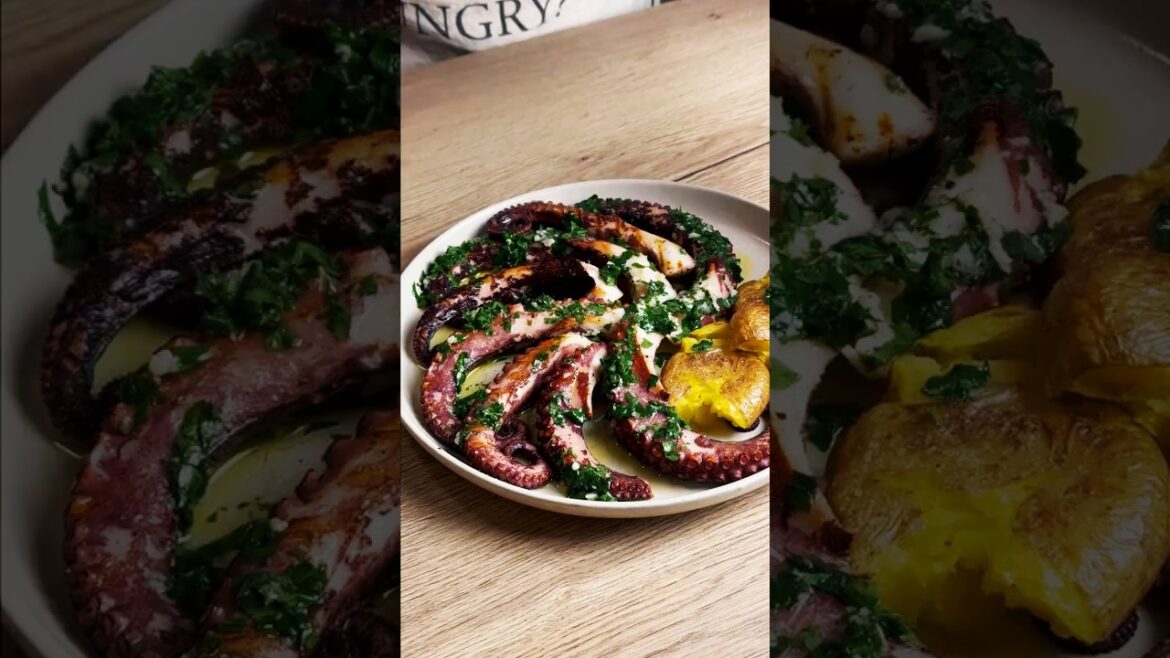 Perfect Grilled Octopus You HAVE to Try at Home