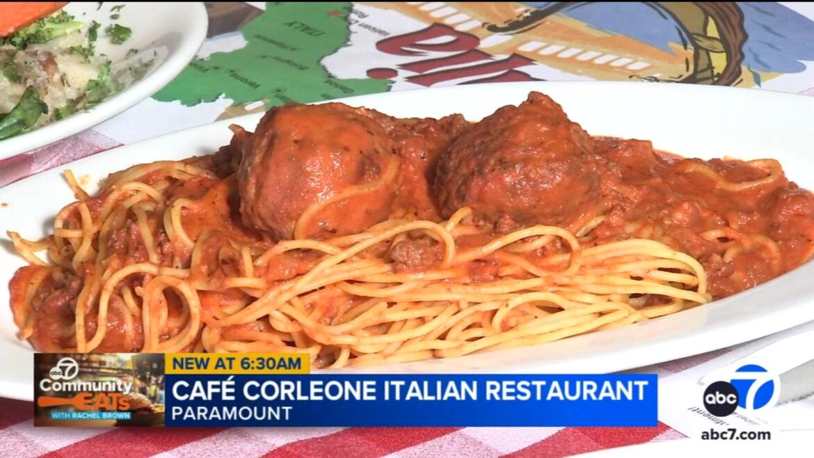 Café Corleone dishes out old-school Italian charm in Paramount - ABC7 Community Eats