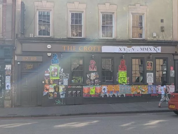 Strange signs appeared on The Crofters Rights building back in May