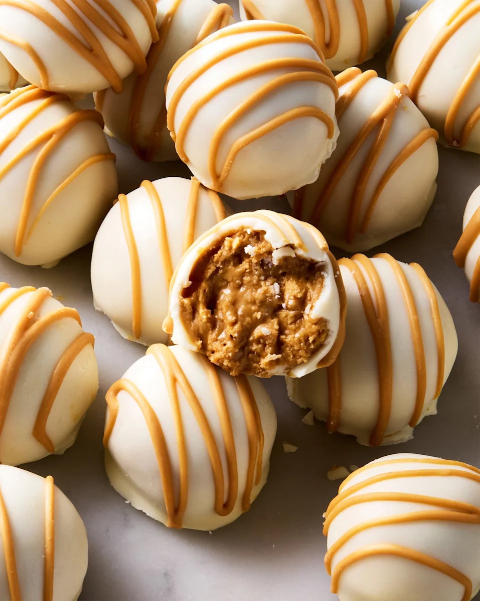 cookie butter truffles