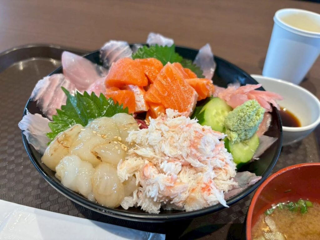 Kaisendon in Tottori.